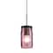 Besa Lighting Milo 4 Cord Pendant, Purple, Bronze Finish, 1x40W Incandescent 1JT-MILO4PL-BR - alternate 1